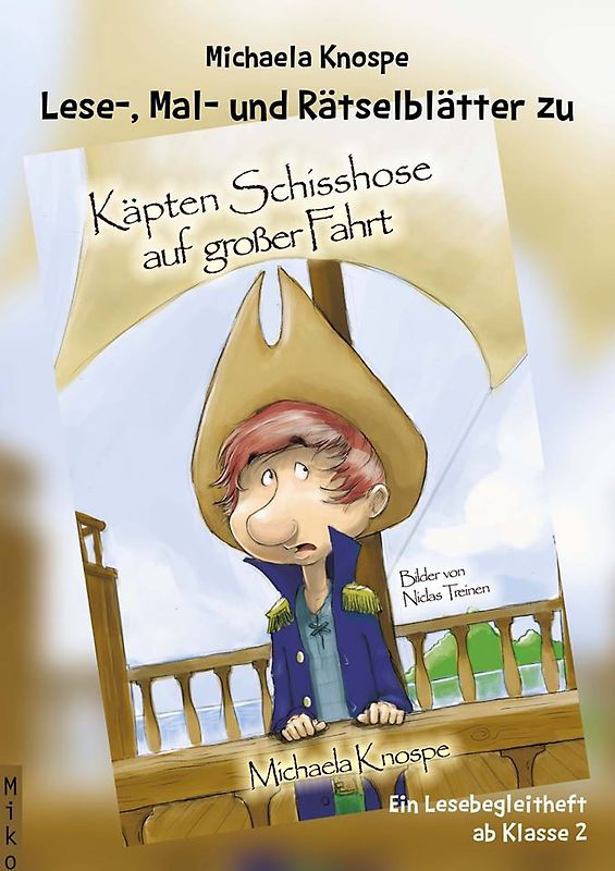 Lese-, Mal- und Rätselblätter zu Käpten Schisshose auf großer Fahrt
