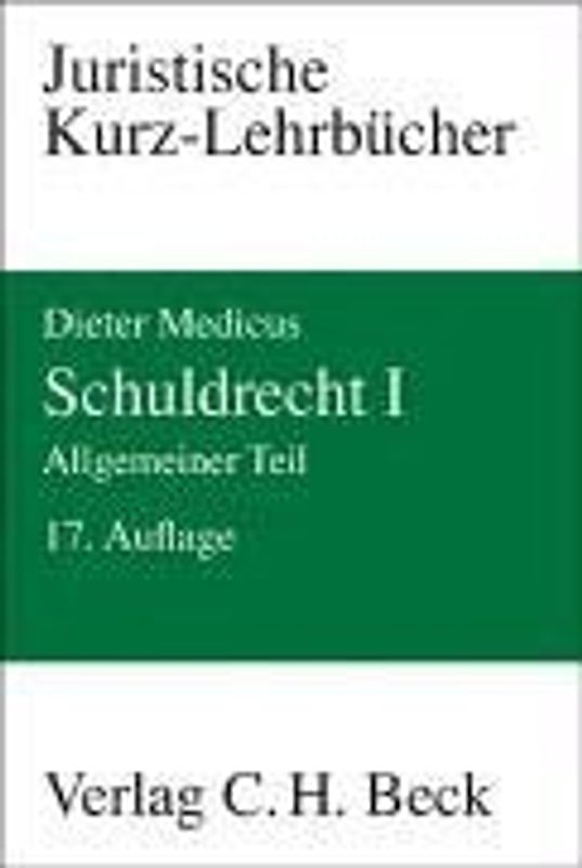 Schuldrecht I