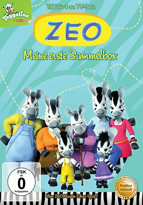 Zeo, Teil 1-4 - Meine erste Sammelbox [4 DVDs] DVD