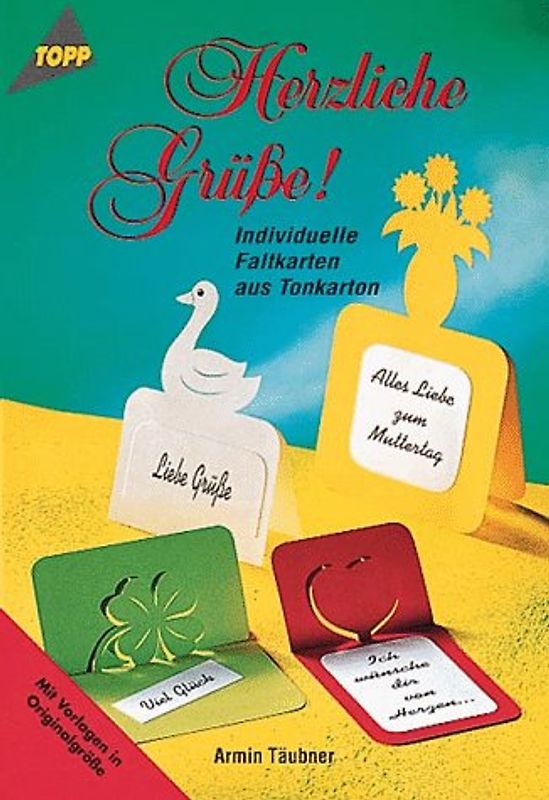 Herzliche Grüsse. Faltkarten