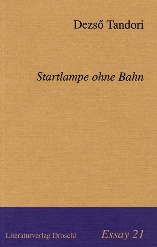 Startlampe ohne Bahn