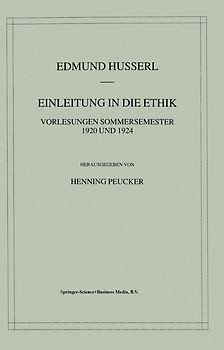 Einleitung in die Ethik