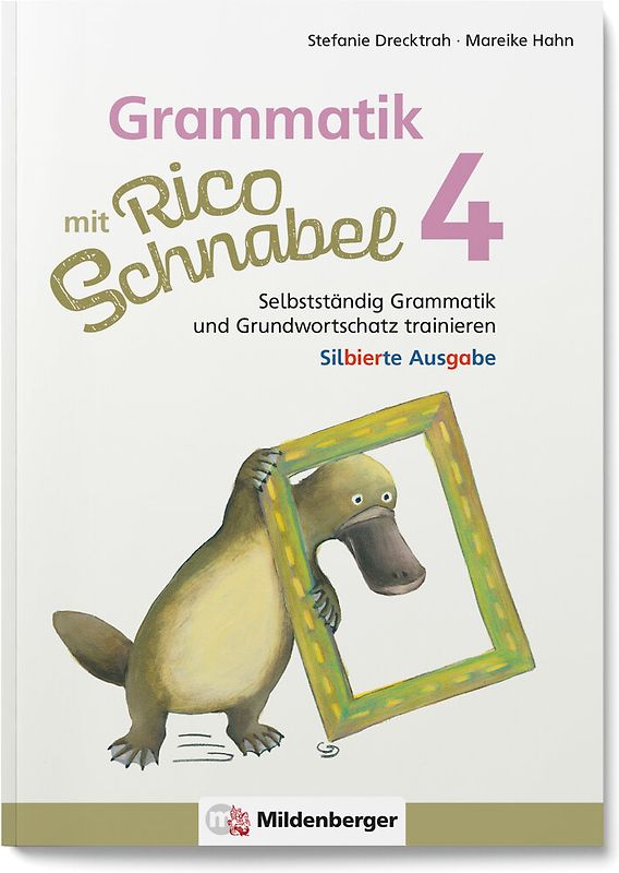 Grammatik mit Rico Schnabel, Klasse 4 - silbierte Ausgabe