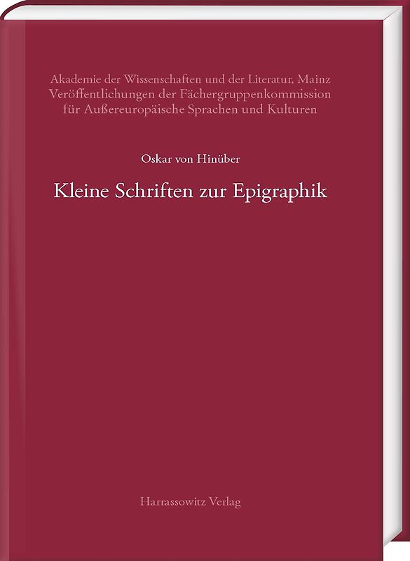 Kleine Schriften zur Epigraphik