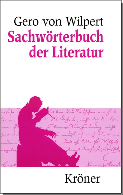 Sachwörterbuch der Literatur