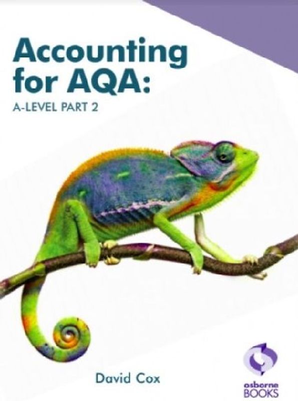 Accounting for AQA A-level Part 2 - Text