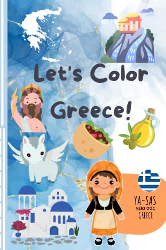 Let's Color Greece! (Let's Color Series)