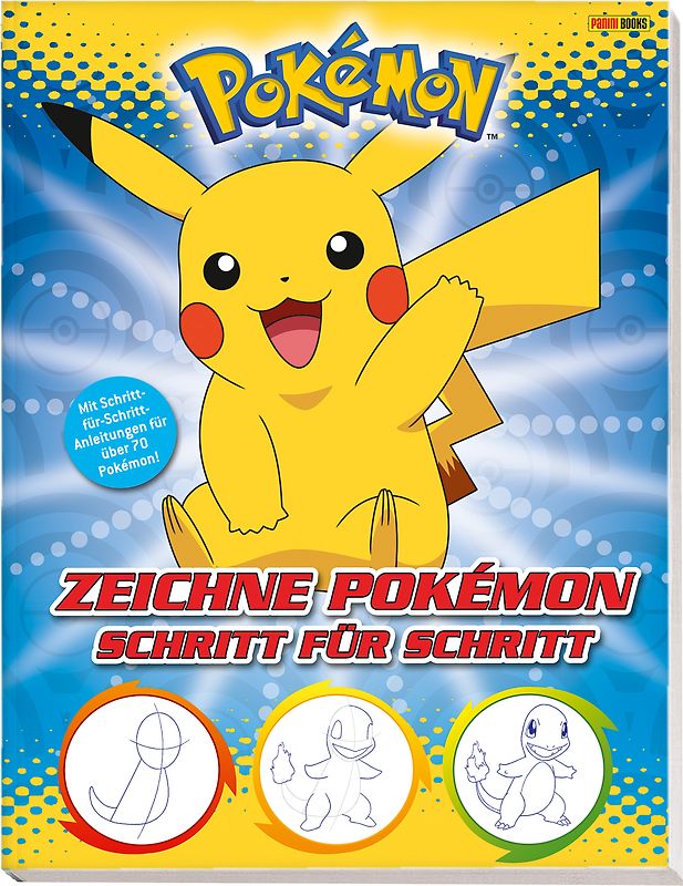 Pokémon: Zeichne Pokémon Schritt für Schritt