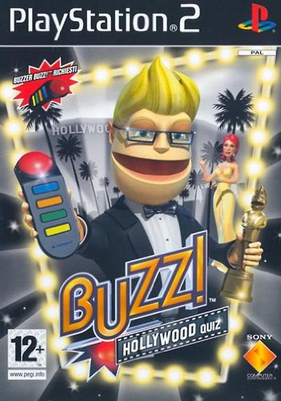 Buzz!: The Big! - Movie Quiz [nur Software, Internationale Version] PlayStation 2