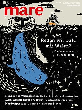 mare - Die Zeitschrift der Meere / No. 162 / Reden wir bald mit den Walen?