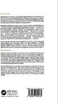 Surface and Colloid Chemistry in Advanced Ceramics Processing