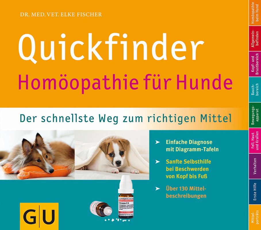 Quickfinder Homöopathie für Hunde