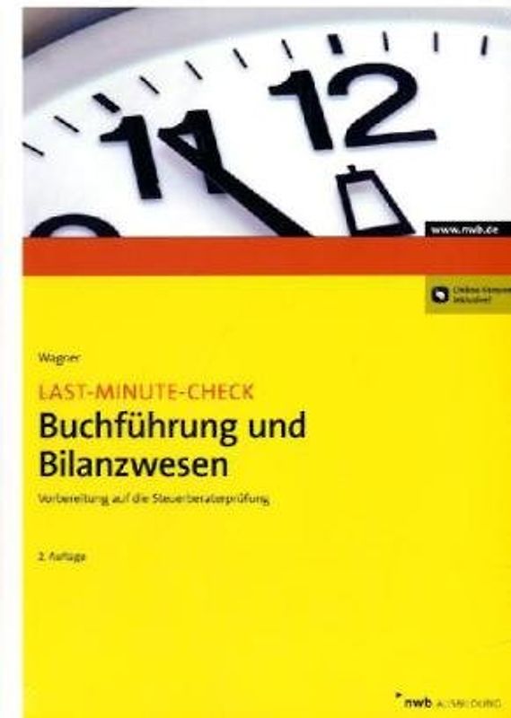 Last-Minute-Check Buchführung und Bilanzwesen