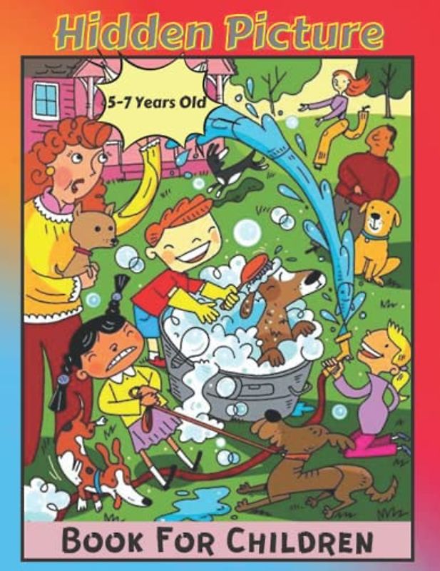 Hidden Picture Books For Children 5-7 Years Old: 102 Pages, Ages 5+, Kindergarten, 1st Grade, Hidden Objects, Hidden Picture Puzzles, Word ... (School Zone Activity Zone Workbook Series)