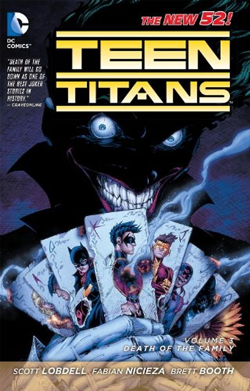 The New 52: Teen Titans: Vol. 3 - Death of the Family - Scott Lobdell [Softcover]