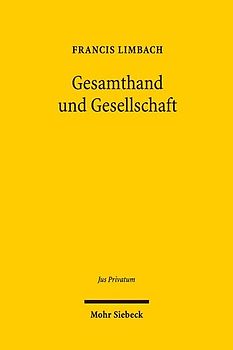 Gesamthand und Gesellschaft