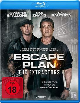 Escape Plan: The Extractors Blu-ray Disc