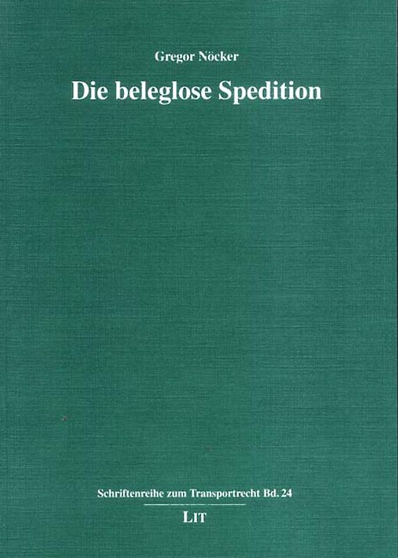 Die beleglose Spedition