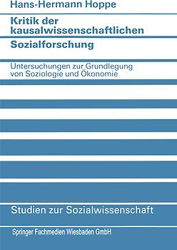 Kritik der kausalwissenschaftlichen Sozialforschung