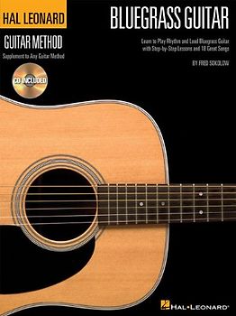 Hal Leonard Guitar Method Bluegrass Guitar Learn Rhythm Lead Gtr Bk/Cd (Hal Leonard Guitar Method (Songbooks)) - Various
