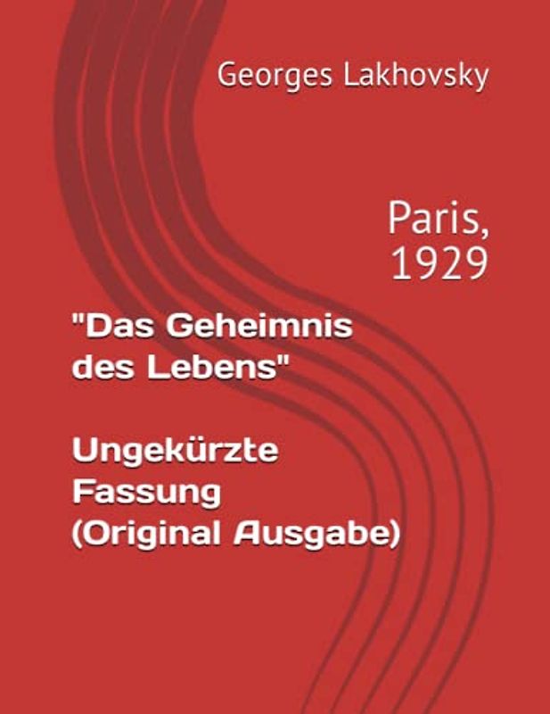 Das Geheimnis des Lebens: Paris, 1929