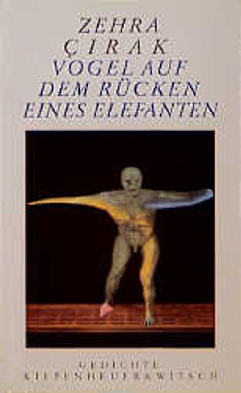 Vogel auf dem Rücken eines Elefanten
