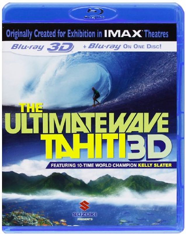 Ultimate Wave - Tahiti 3D [inkl. 2D Version, UK Import] 3D Blu-ray Disc