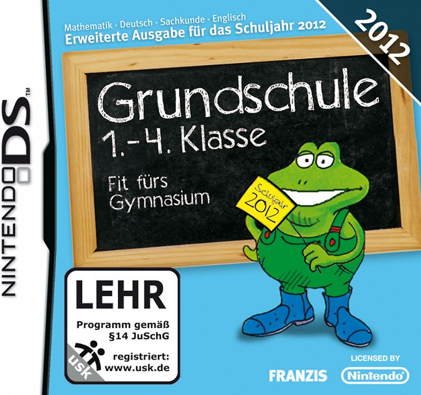 Grundschule 1. - 4. Klasse 2012 Nintendo DS