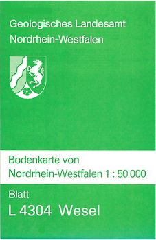 Bodenkarten von Nordrhein-Westfalen 1:50000 / Wesel