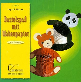 Bastelspass mit Wabenpapier. Mit Vorlagen