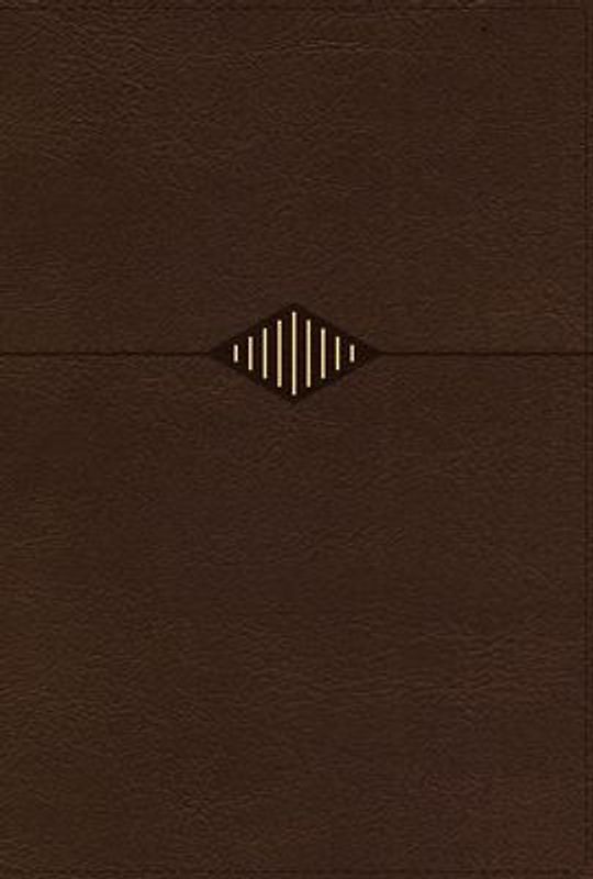 Niv, Thompson Chain-Reference Bible, Leathersoft, Brown, Red Letter, Thumb Indexed, Comfort Print