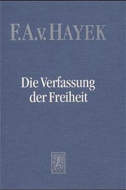 Die Verfassung der Freiheit