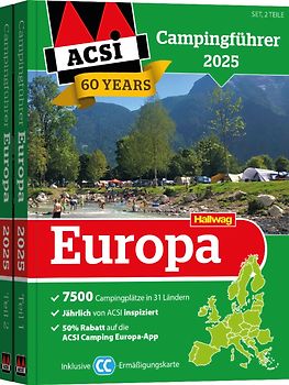 ACSI Campingführer Europa 2025