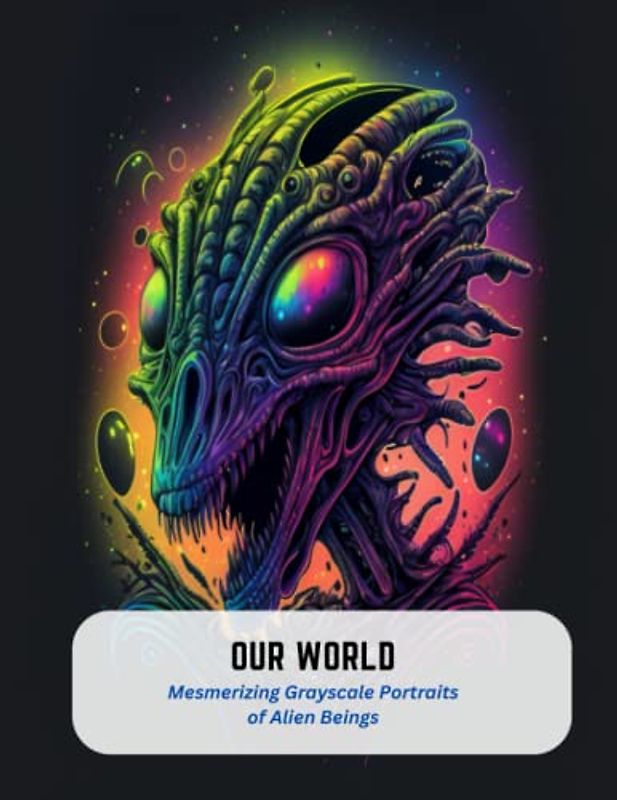 Our World: Mesmerizing Grayscale Portraits of Alien Beings