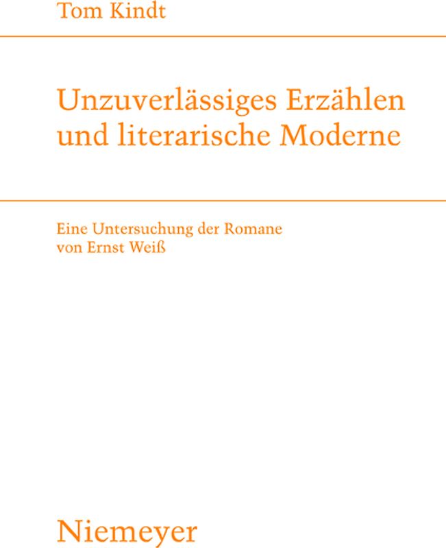 Unzuverlässiges Erzählen und literarische Moderne