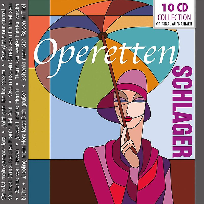 Various - Operetten-Schlager [10 CDs]