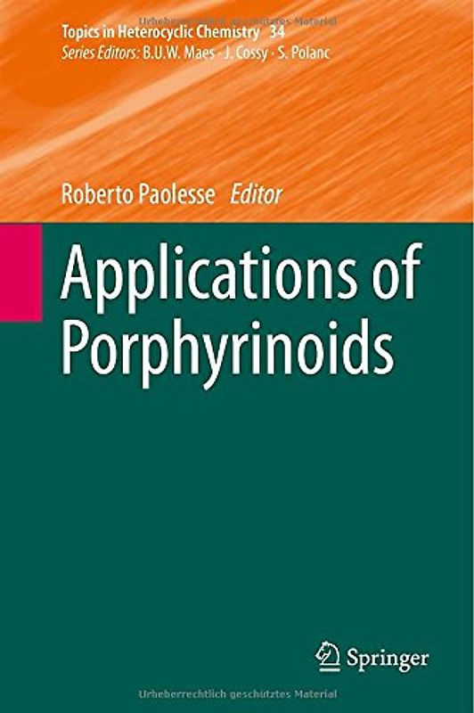 Applications of Porphyrinoids