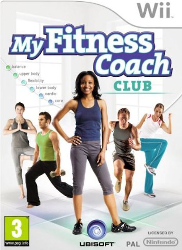 FITNESS COACH CLUB WII Nintendo Wii