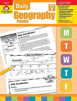 Daily Geography Practice: Grade 6 [With Transparencies]