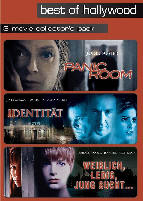 Best Of Hollywood: 3 Movie Collection 5: Panic Room & Identität & Weiblich, ledig, jung sucht... DVD
