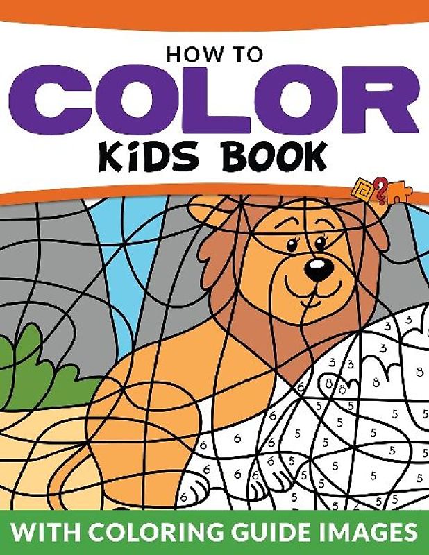 How To Color Kids Book