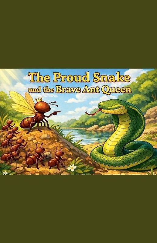 The Proud Snake and the Brave Ant Queen