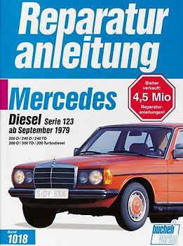 Mercedes 200/240/300, Serie W 123 ab 9/1979