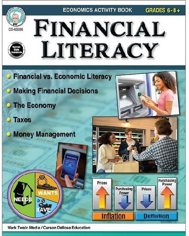 Financial Literacy Workbook, Grades 6 - 12