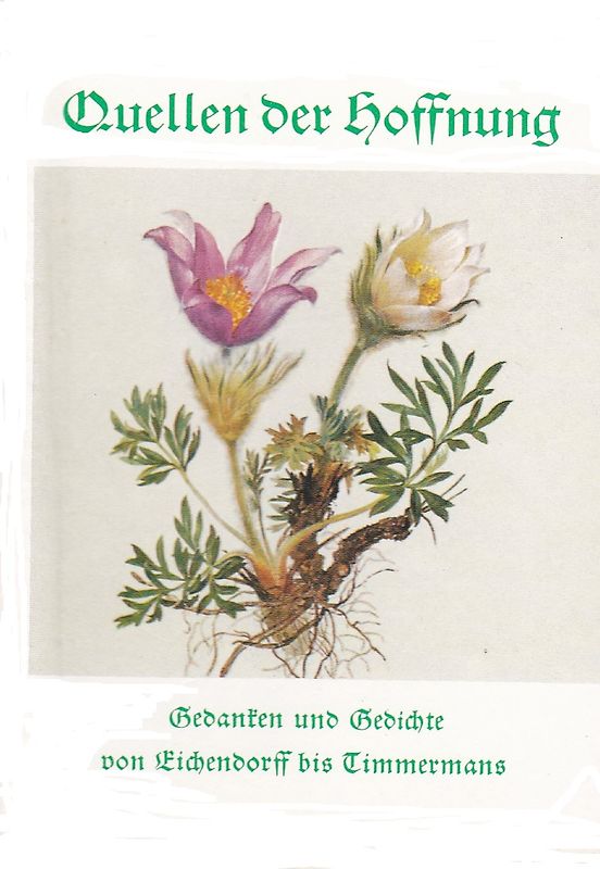 Quellen der Hoffnung. Von Eichendorff bis Timmermans