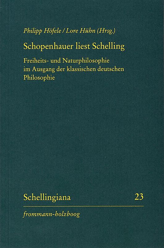 Schopenhauer liest Schelling