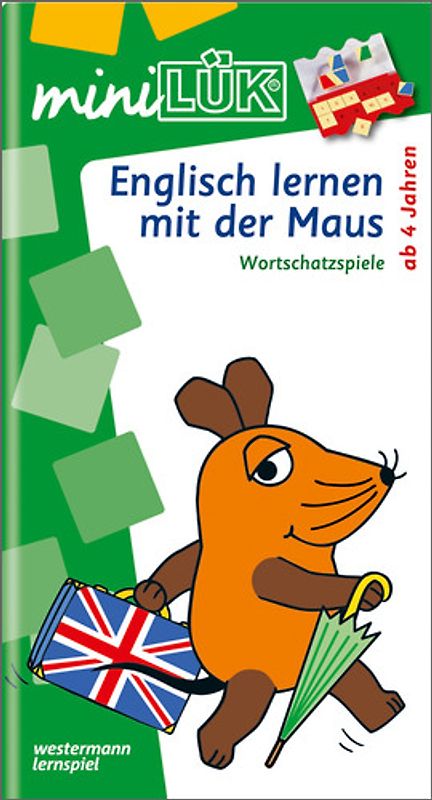 miniLÜK-Übungshefte / miniLÜK. Kindergarten / Kindergarten/Vorschule - Englisch: Englisch lernen mit der Maus