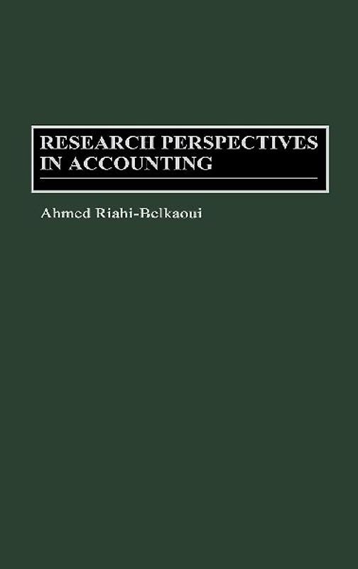 Research Perspectives in Accounting