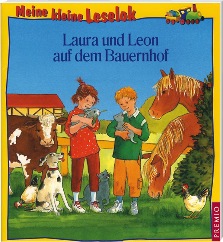 Meine kleine Leselok: Laura und Leon auf dem Bauernhof