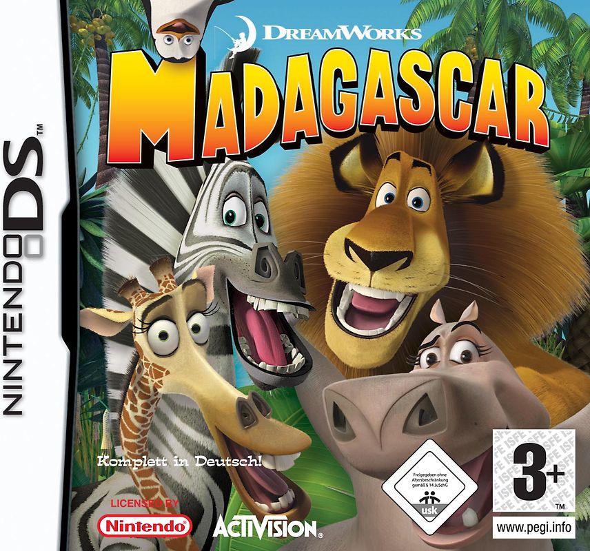 Madagascar Nintendo DS